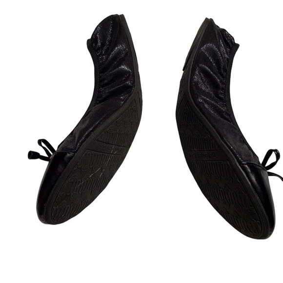 TALARIA BLACK BALLET FLATS SHOES TRAVEL FLATS PACKABLE FLATS SHOES - Picture 9 of 16